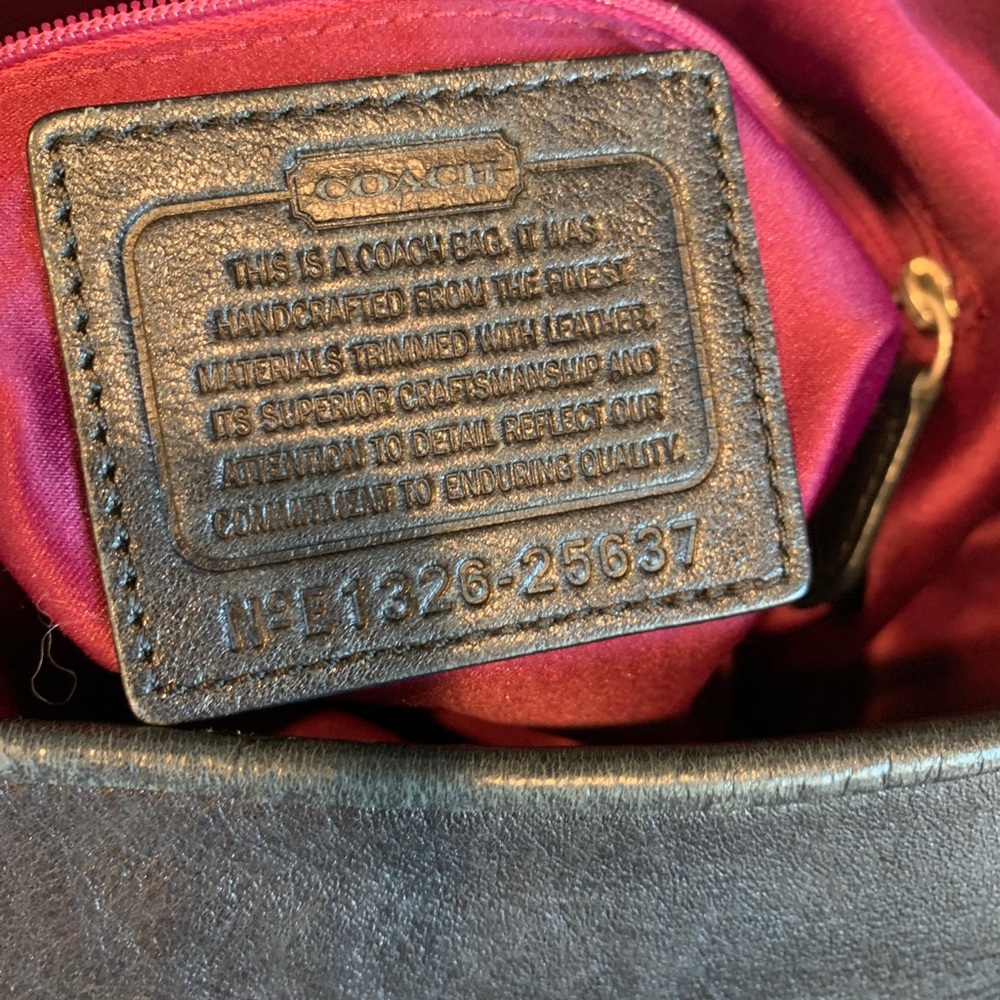 Authentic Monogram Coach Purse - image 3